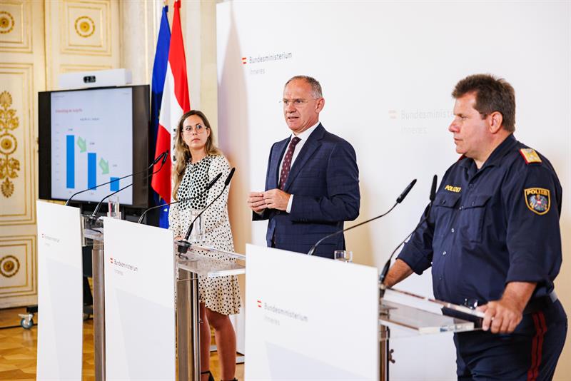 Foto zu Artikel: Österreich stemmt sich erfolgreich gegen internationalen Trend bei der illegalen Migration